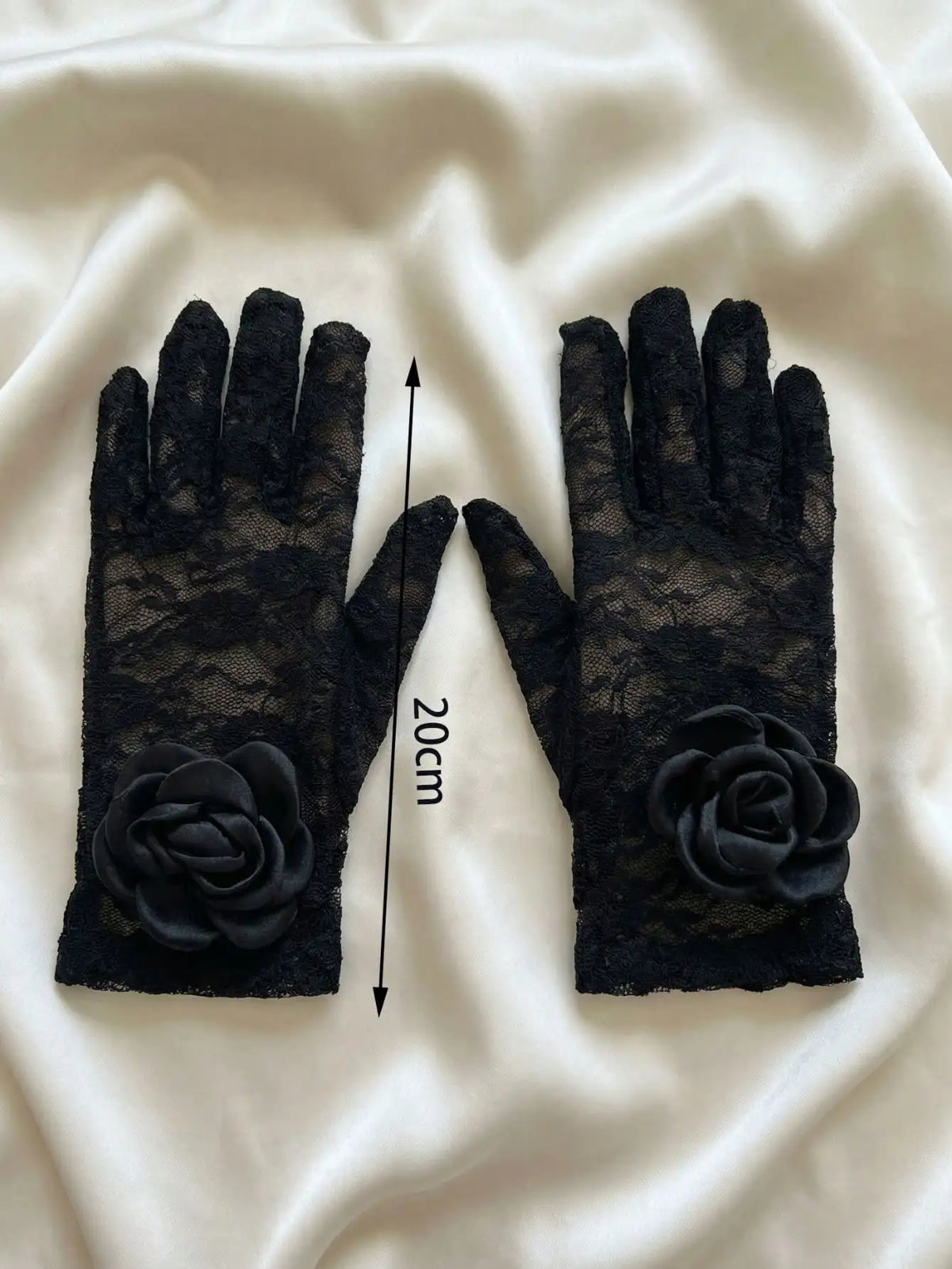 1pair of adult women wedding gloves, party bridal gloves