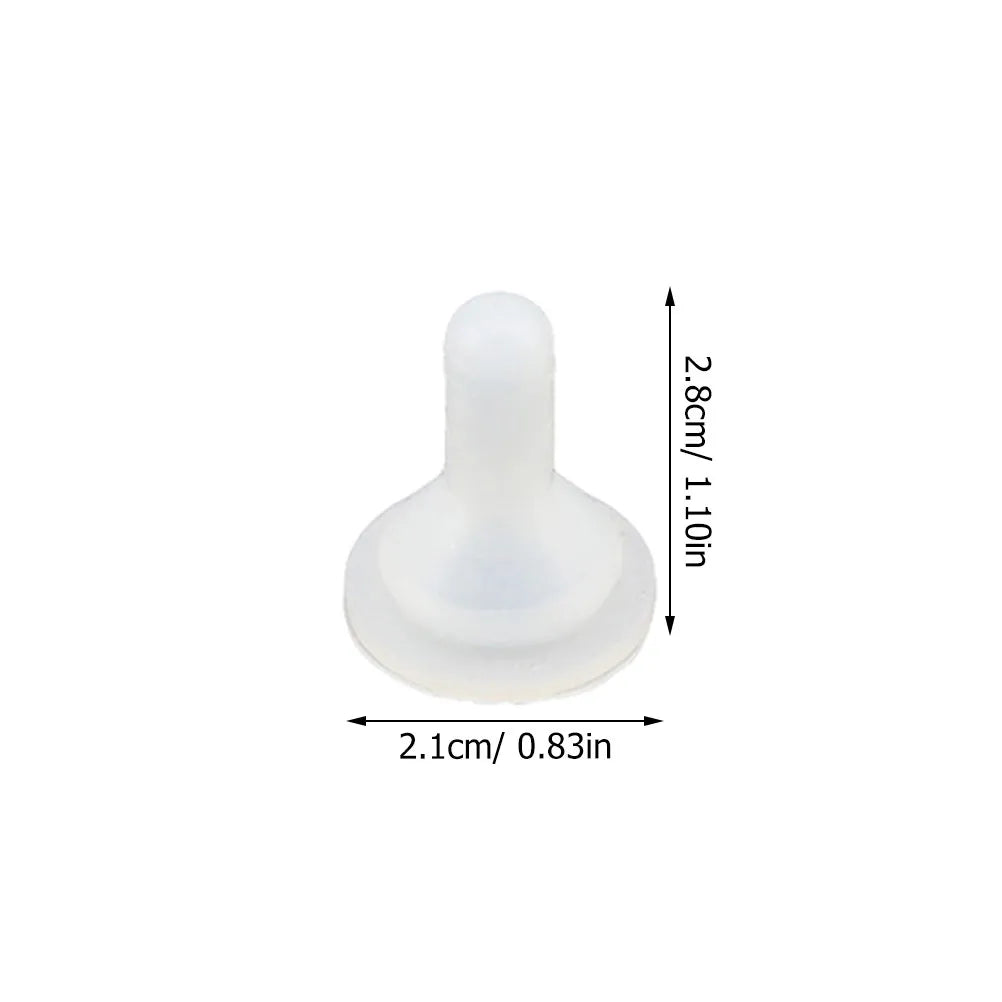 20Pcs Pet Feeding Pacifier Silicone Puppy Kitten Water Feeder Nipple for Small Dogs Cats Hamsters Milk Bottle Accessory Drinking