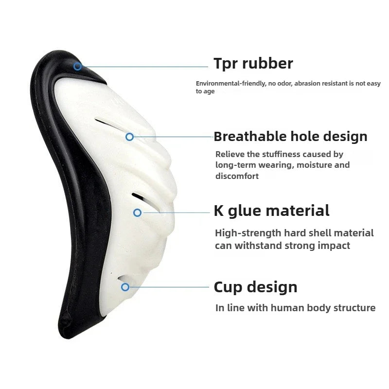 Sports Cup Protective Training Equipment Ice Hockey Safe Boxing Sanda Taekwondo Rugby Hockey Fighting Outdoor Sports