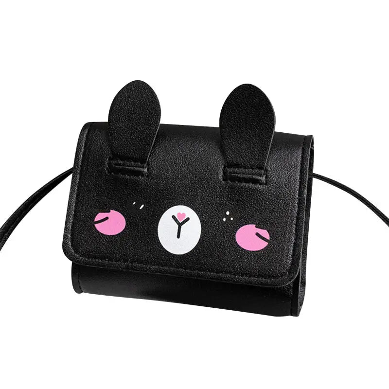 Children's Mini Handbags Cute Kids Coin Purse Wallet Fashion Princess Baby Girls PU Leather Small Shoulder Crossbody Bag NEW