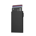 Smart Wallet Credit Card Holder Metal Thin Slim Men Women Wallets Pop Up Minimalist Wallet Small Black Purse Metal Vallet