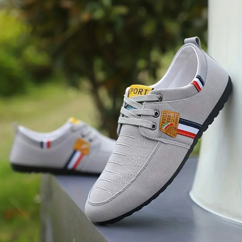 New Men's Loafers, Lightweight, Non-Slip, Breathable, Wear-Resistant Sports Shoes, Running Sports, Fashionable, Multi-Functional Casual Shoes0