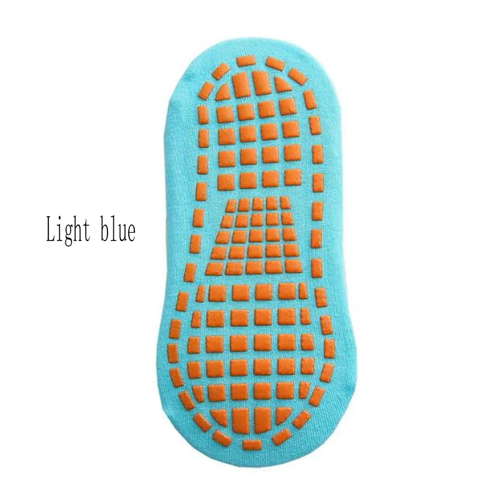 Kids Adults Anti-Slip Socks Parent-Child Trampoline Sock Cotton Socks Elasticity Sports Boys Girls Outside Children Socks