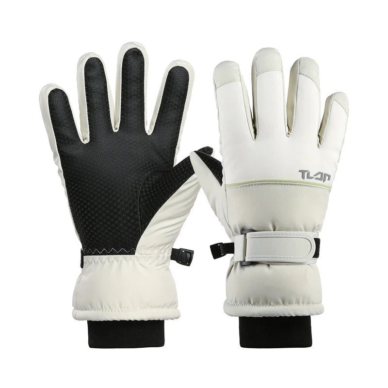 Kids Warm Winter Gloves Waterproof Anti-Slip Snow Gloves for Boys Girls Ideal for Outdoor Skiing Cycling