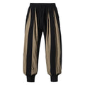 2024 Retro Casual Bloomers Mens Trousers Cotton and Linen Color Matching Breathable Casual Pants for Men