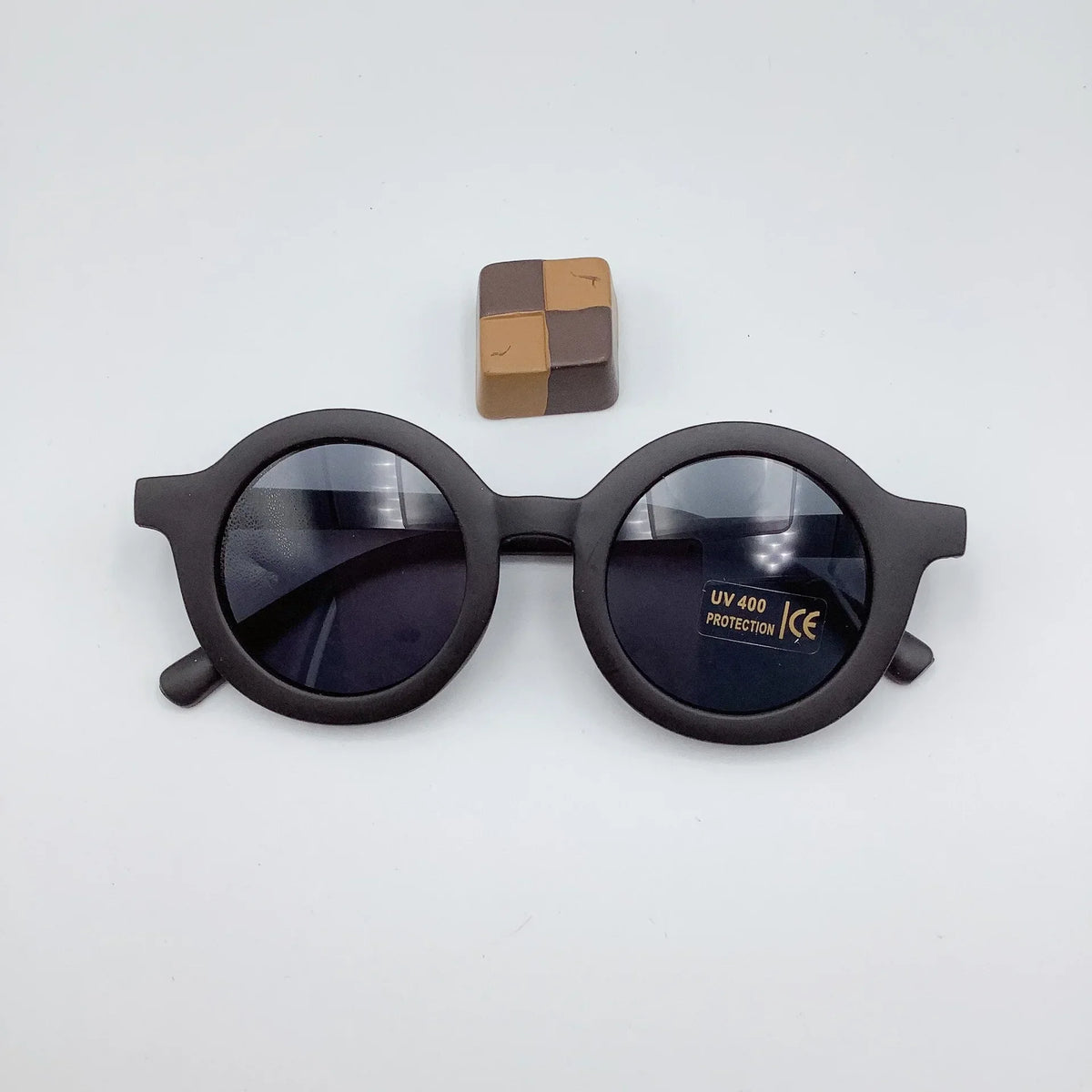 Fashion Cute Kids Sunglasses Parent Child Frosted Eyeglasses New 1-8Year Old Baby Decorative Sun Glasses Trendy Eyewear