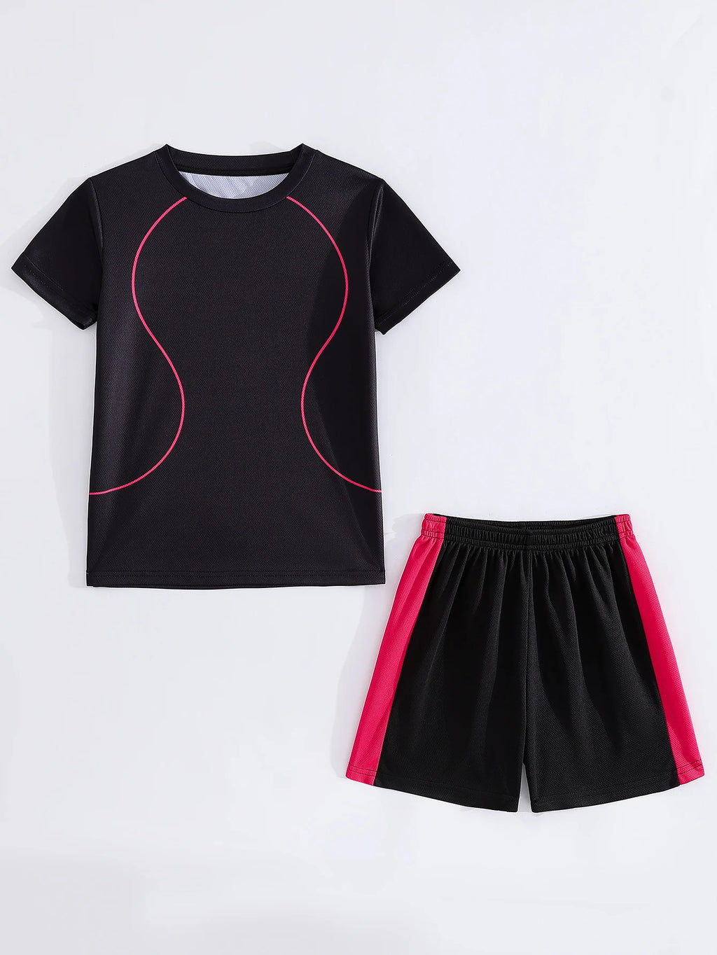 Kids' Casual Sports Football Kit Personalized with Number And Name Suitable for Soccer Sports Daily Wear