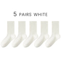 Cotton Seamless Stackable Socks for Women - Wear as Slouch or Straight, Non-Binding Cuff, Ideal Gift for Elderly & Moms-to-Be