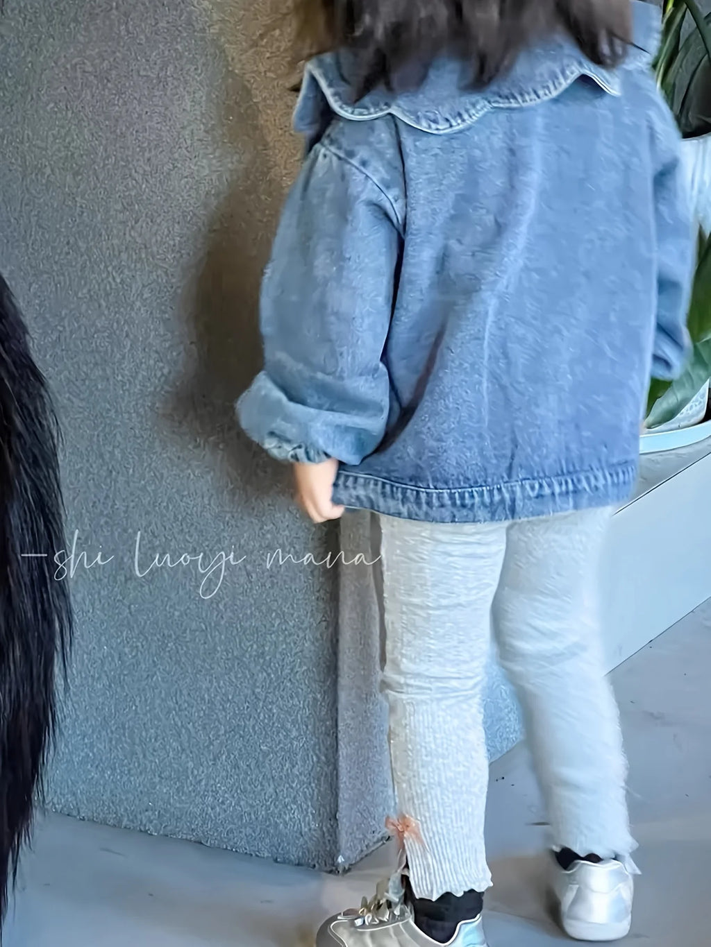 Girls' Outerwear Spring & Fall New Kidsren's Clothing Baby Girl Outerwear Kidsren's Little Girl Tops Autumn and Winter Cardigans F