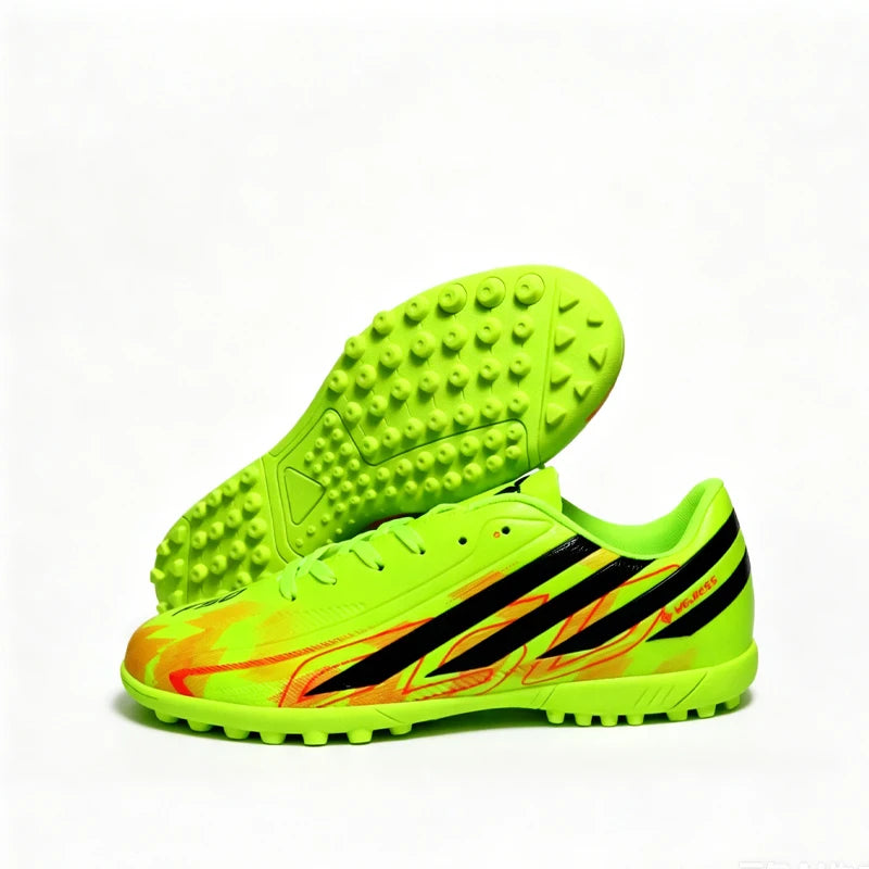 Mens Soccer Shoes Boys Training TF/FG Outdoor Sport Football Boots Adult Long Spikes Non Slip Match Soccer Cleats