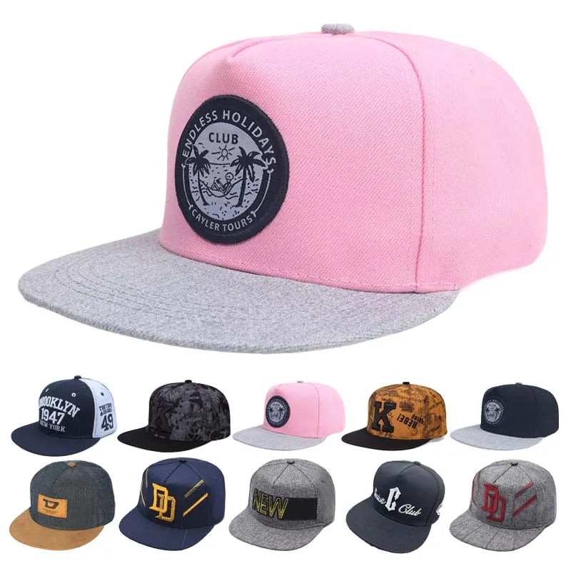 1PC Man hats Fashion Letter Embroidery Hip-Hop Hats Spring and Autumn Outdoor Adjustable Casual Baseball Caps Sunscreen Hat