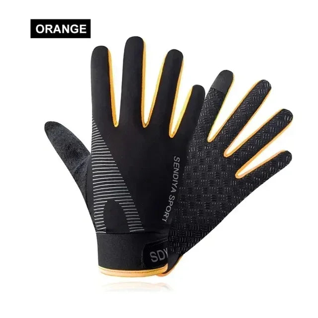 M/L/XL Men Cycling Gloves Full Finger Touch Screen Motorcycle Bicycle Mtb Bike Gloves Gym Training Outdoor Fishing Hand Guantes
