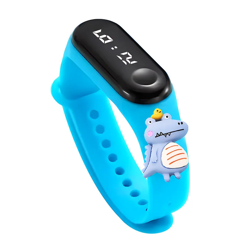 Fashion Children Watches For Boys Girls Electronic Bracelet Sports Touch LED Cartoon Doll Kids Watch Women Waterproof Clock