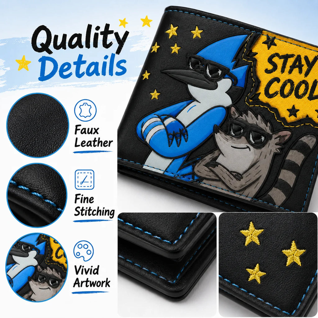 Men's Game Wallets Famous Luxury Brand Designer High Quality PU Leather Bifold Wallet Business Bank Card Holder Purse Money Bag