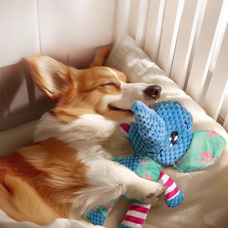 1/2 Pcs Pet Toys Dog Toys Plush Toys Bite Resistant Grind Teeth Relieve Boredom Make Noise Pet Supplies