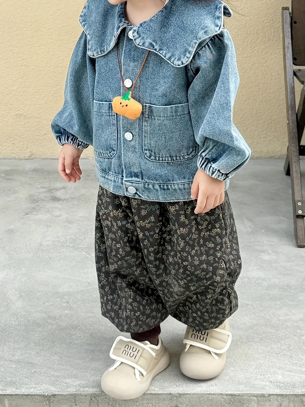 Girls' Outerwear Spring & Fall New Kidsren's Clothing Baby Girl Outerwear Kidsren's Little Girl Tops Autumn and Winter Cardigans F
