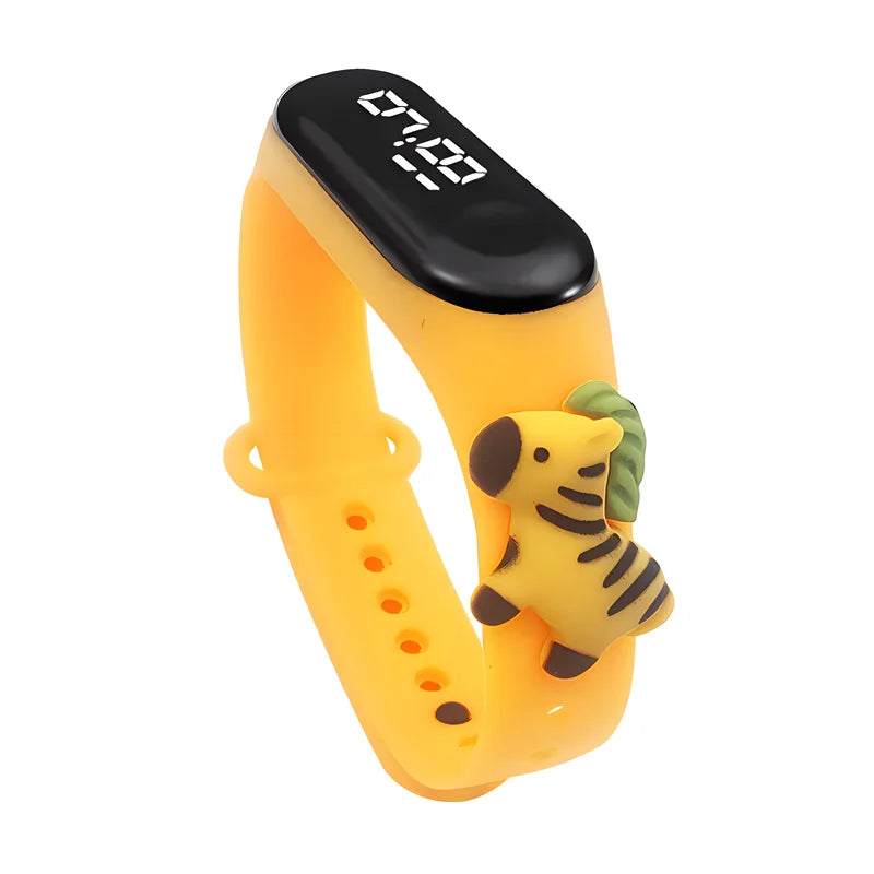 Fashion Children Watches For Boys Girls Electronic Bracelet Sports Touch LED Cartoon Doll Kids Watch Women Waterproof Clock
