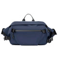 Men multifunctional laptop waist packs trendy computer messenger bag men Sports chest bag large capacity diagonal shoulder bag