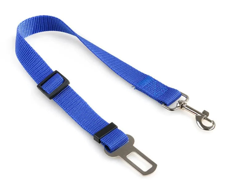 Pet Dog Car Adjustable Safety Belt Harness Safe Lever Traction Collar Car Magic Clip Seat Belt Pet Supplie Auto Accessories