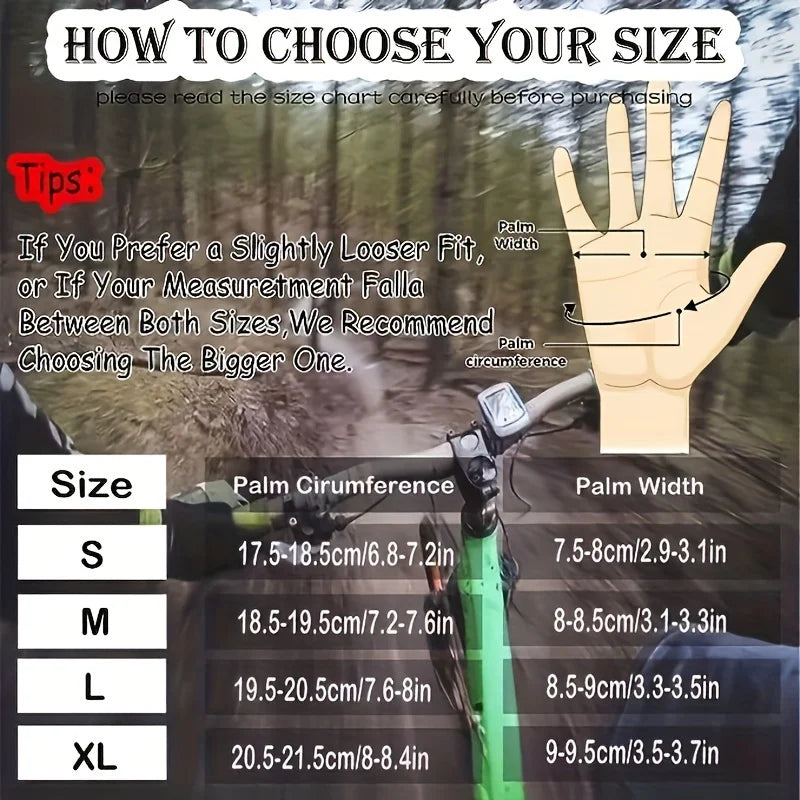 Motorcycle Gloves for Men Women Touchscreen, Lightweight Dirt Bike Glove Non-Slip, Skeleton Motorcycle Riding Glove