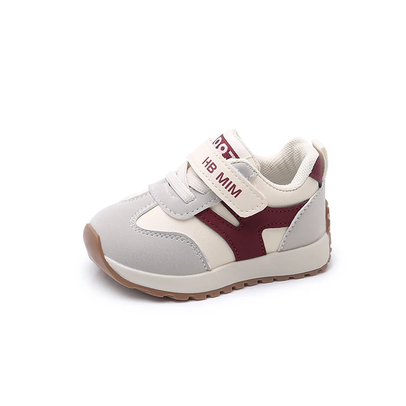 Baby Kids Walking Shoes Soft Sole Non-slip Boys Girls Sports Shoes Breathable 2025 New Fashion Children Sneakers Trendy Flexible