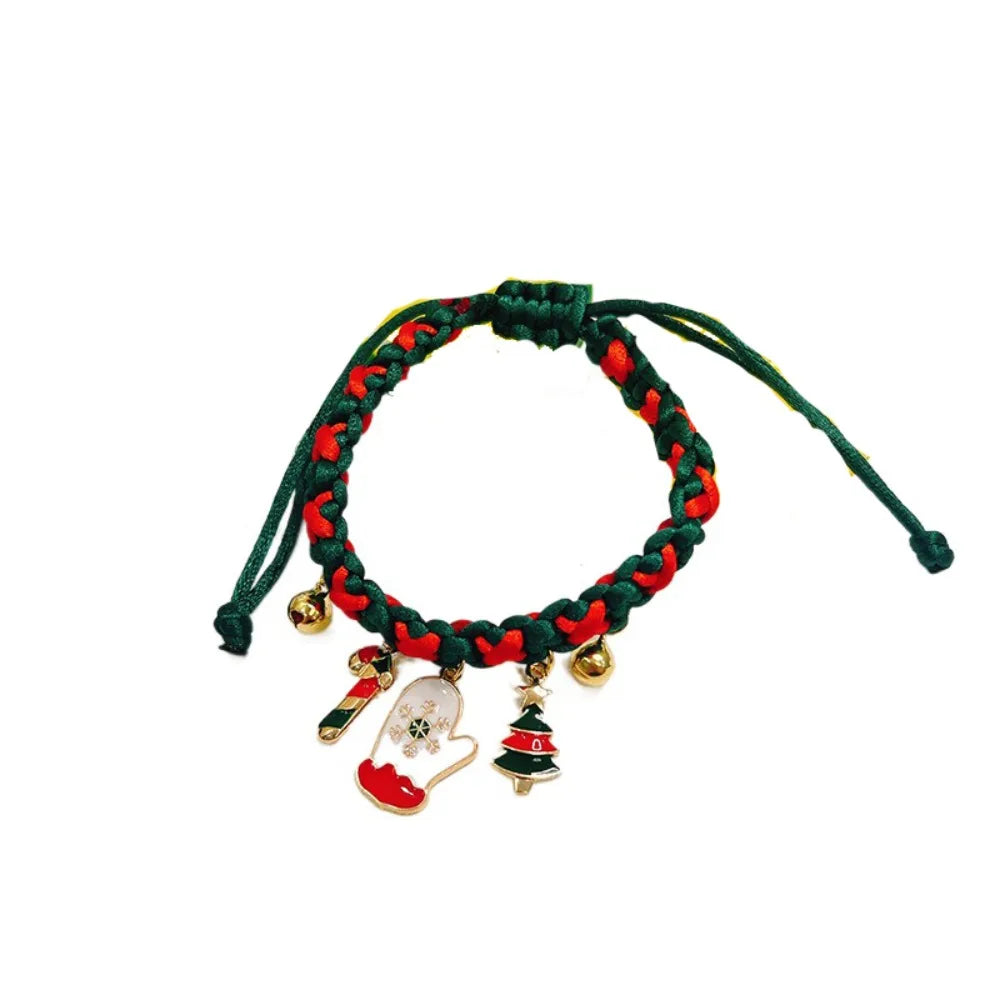 Pet Accessories Creative Christmas Pet Collar Adjustable Exquisite Pet Necklace Cute Fashion Cat Neck Strap Pet Shop