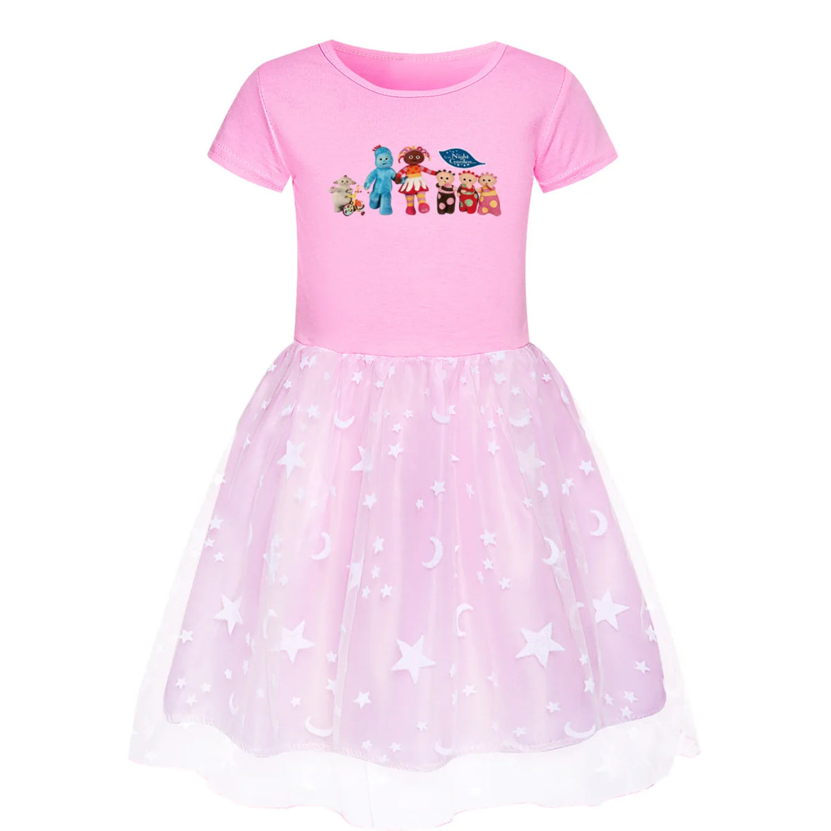 In The Night Garden vestido Kids Carnival Cosplay Dress Baby Girls Lace Casual Dresses Children Birthday Party Halloween Costume