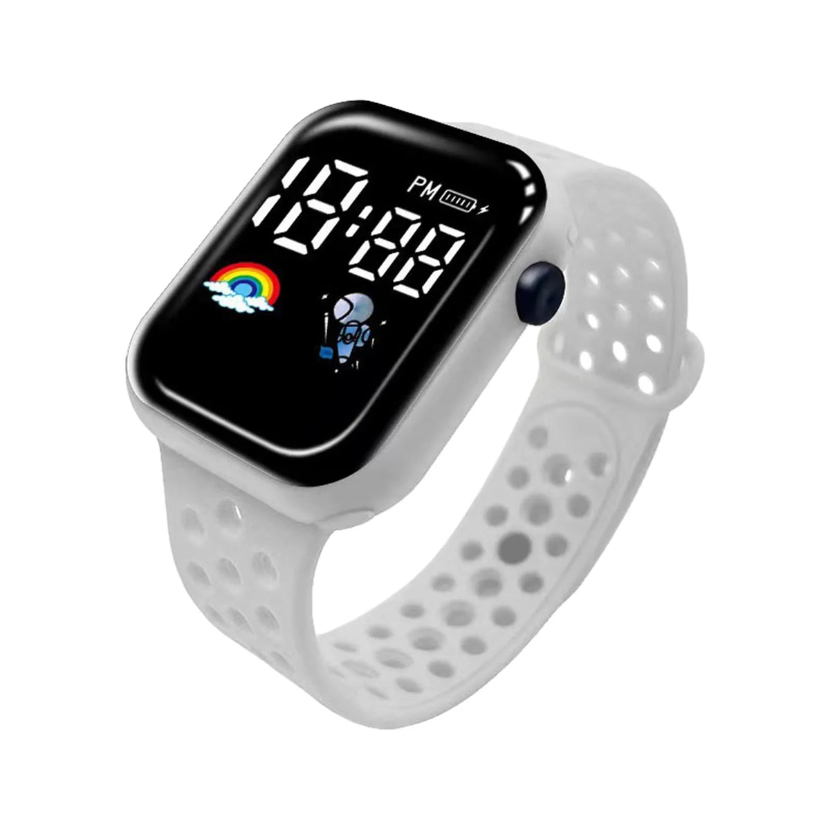 LED Digital Watch For Kids Boys Sports Waterproof Watches Girls Silicone Digital Watch Casual Childrens Electronic Reloj
