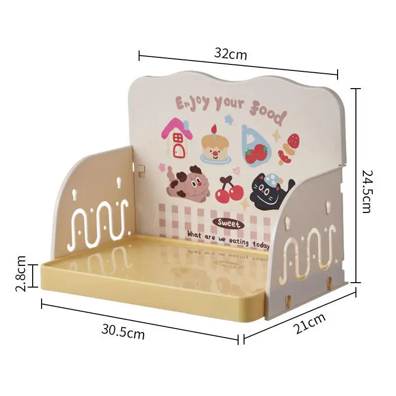 Pet Feeding Table For Cats And Dogs, Prevents Food Spills, Easy To Assemble And Clean, And Prevents Tipping Over.