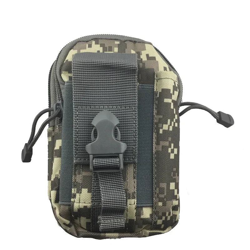 Outdoor Men Waist Pack Bum Bag Pouch Waterproof Waist Bag Sport Hunting Belt Nylon Mobile Phone Bags Travel Tools Men's Bags