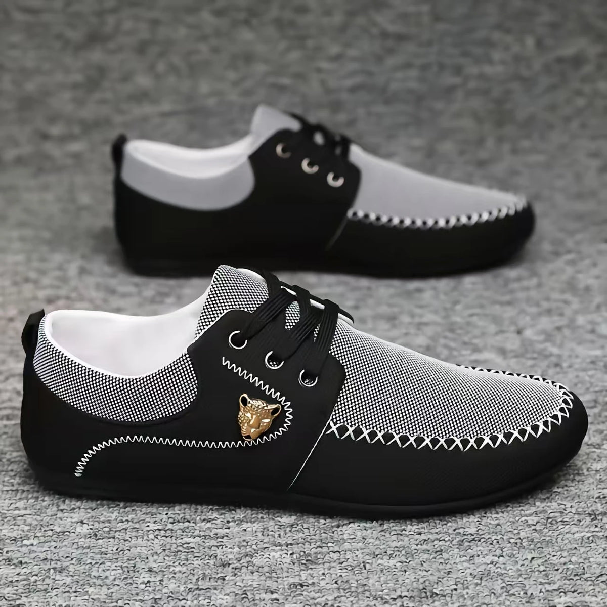 Men's Loafers with a Comfortable and Breathable Upper, Lightweight and Durable Sole, Suitable for Business Activities, Daily Casual Wear, Etc