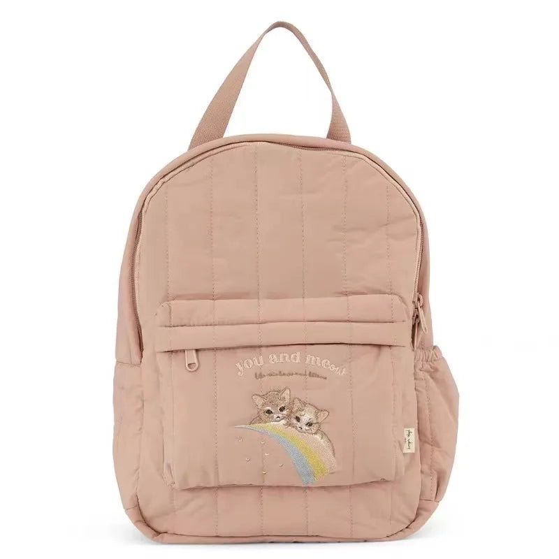 Baby Backpack Parent-child 2022 Kids Schoolbag Kindergarten Bags Travel Mom Cherry Lemon Children's Boys Girls Storage Bag