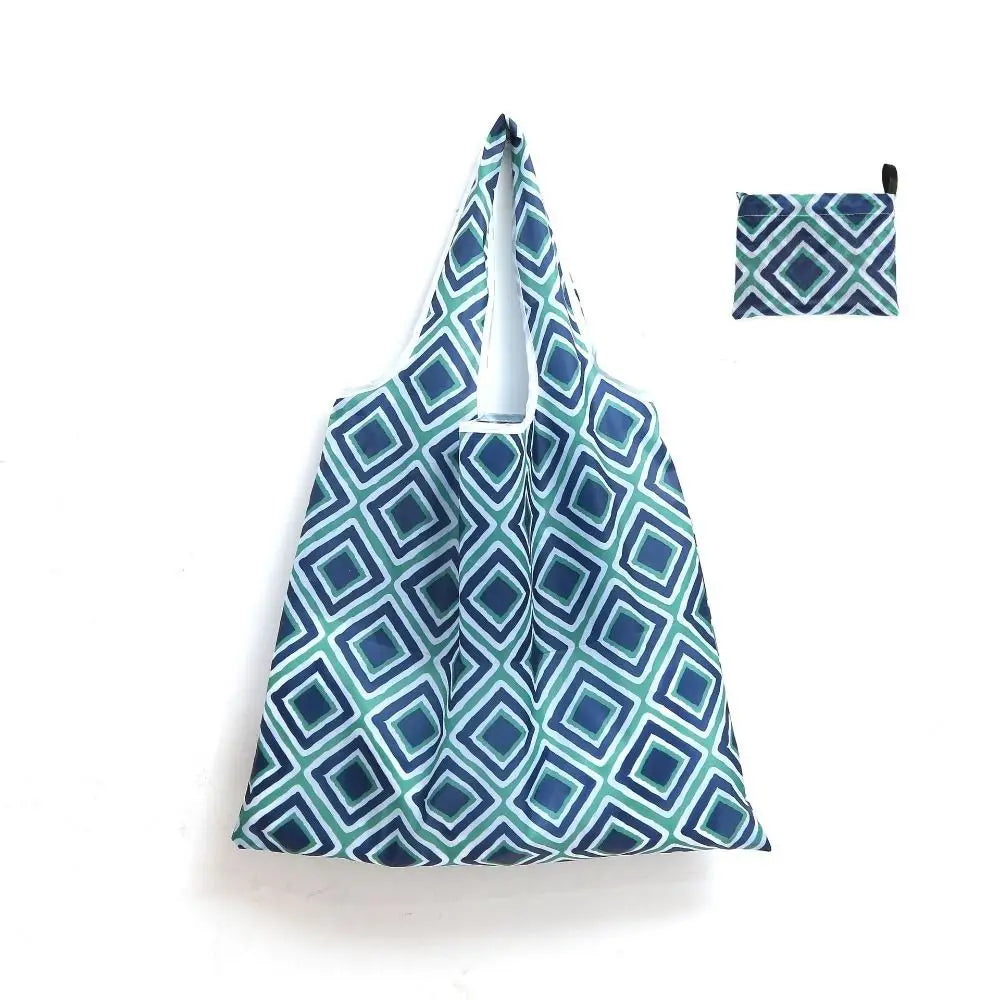 Multiple Styles Large Capacity Folding Shopping Bag Lightweight Washable Recycle Tote Bag Eco-Friendly Portable Storage Bag