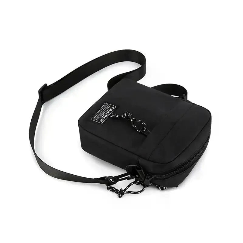 Men's Bag, Available In Single Shoulder Or Cross-body Design, Suitable For Daily Use During School. Made Of Nylon Material