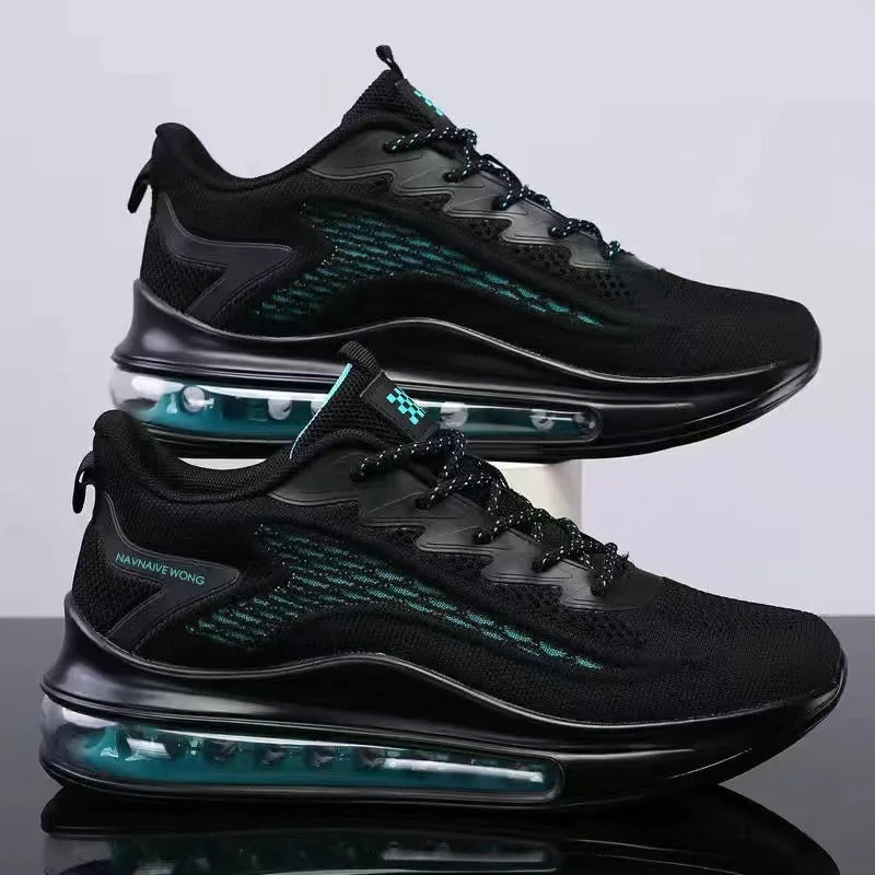 2026 New Men's Sneakers Lightweight Breathable Running Shoes Non-slip Shock-absorbing Athletic Sports Shoes Comfortable Casual T