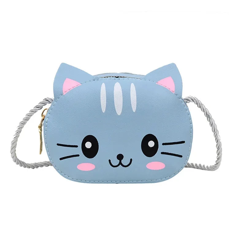 Kids Baby Girls Boys Cartoon Animal Bag Crossbody Design Purse Handbags Bags PU Leather Cute rabbit Snap Shoulder Bag 2024 Gift
