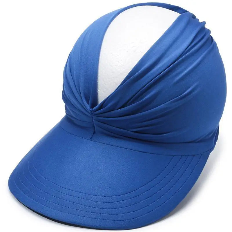 Beach Sun Hat For Women Spring/Summer With A Hollow Top Sun Protection Hat For Ladies Outdoor Sports Hat