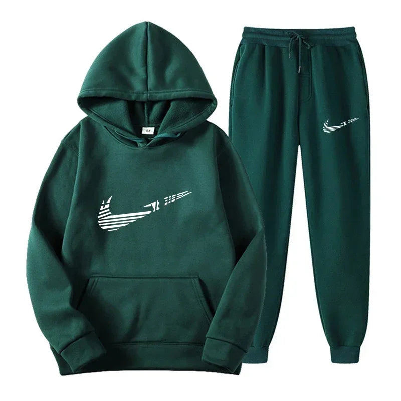 A versatile multi-functional sportswear suitable for both men and women, featuring a hooded sweatshirt, suitable for outdoor tra