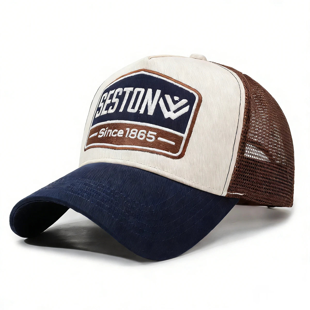 Branded Hats for Men, Spring and Summer Universal Baseball Caps, Large Head Circumference, Youthful Appearance, Face-Slimming Effect, Sun Protection Sun Hats