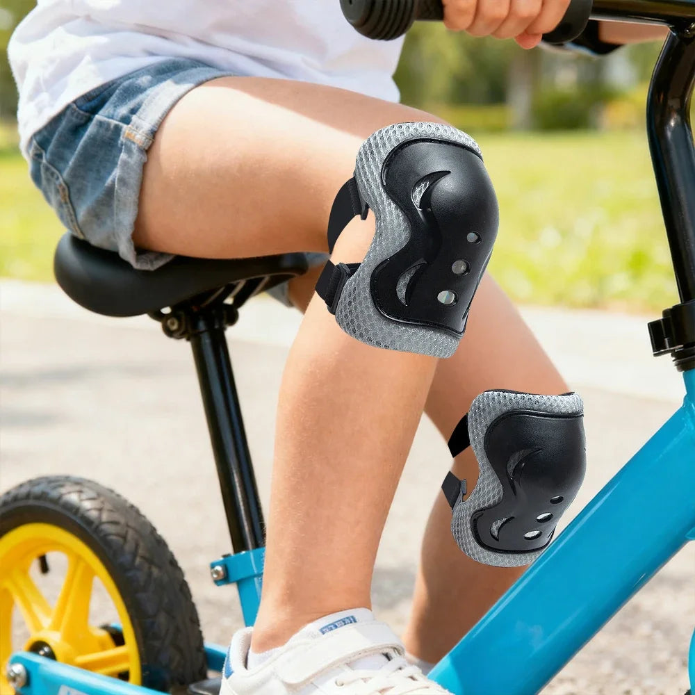 Kids Knee Pads and Elbow Pads Guards Protective Gear Set Safety Gear for Roller Skates Cycling Bike Skateboard Sports