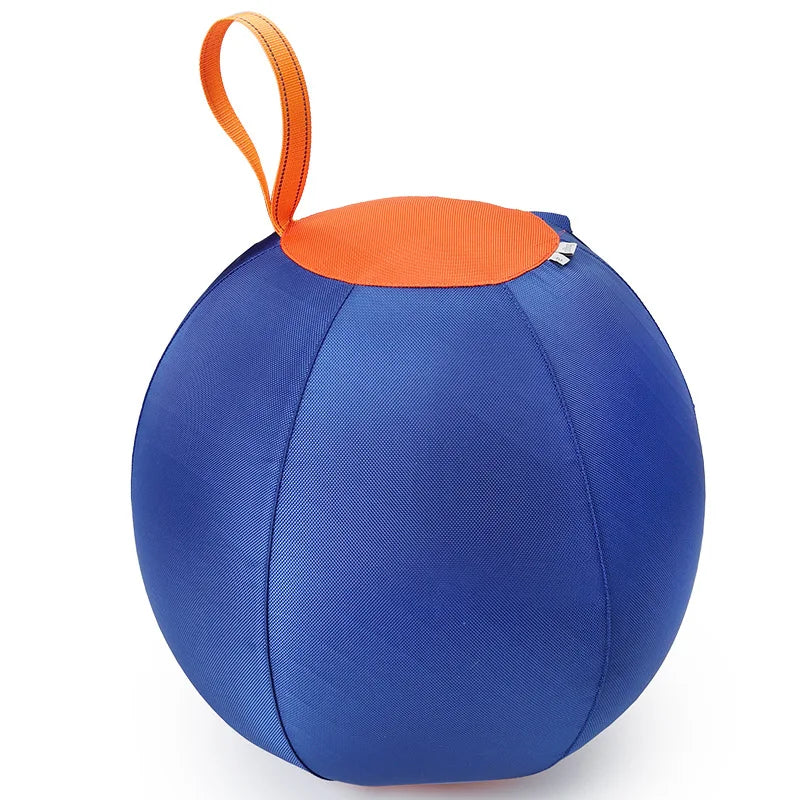 Pet | Dog Toy Throwing Inflatable Large Ball Durable Polyester Chew Teething Boredom Self-Entertainment Hardcore