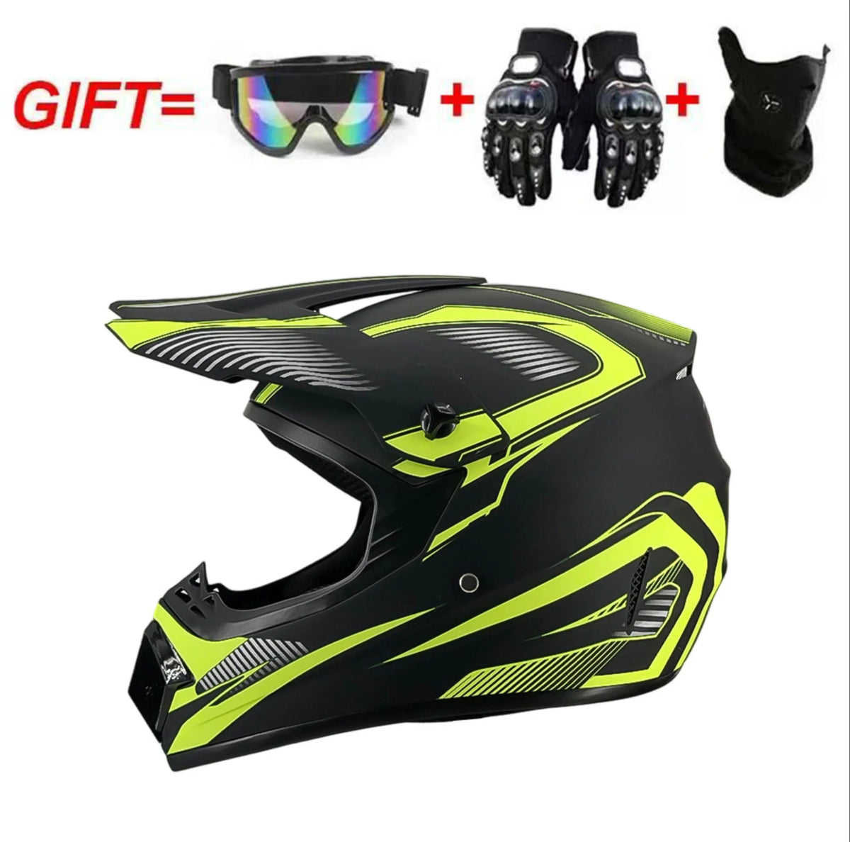 Need Kids Gear? Youth Motorcycle Helmet Off-Road Dirt Bike ATV DH Cross Go-kart Capacete DOT