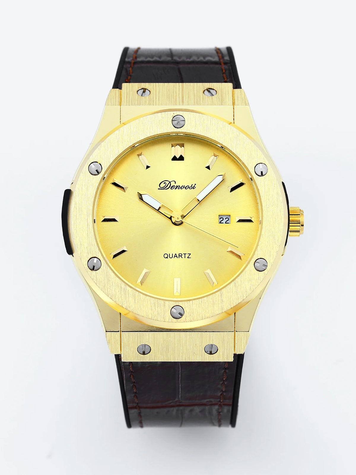 Men's Fashion Watch - Leather Strap, Minimalist Dial, Thoughtful Gift Designed for Business Professionals and Fashion Enthusiast