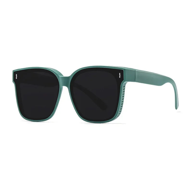 Sunglasses Fit Over Glasses, Polarized 100 percent UV Protection Wrap-around Sunglasses for Women Driving