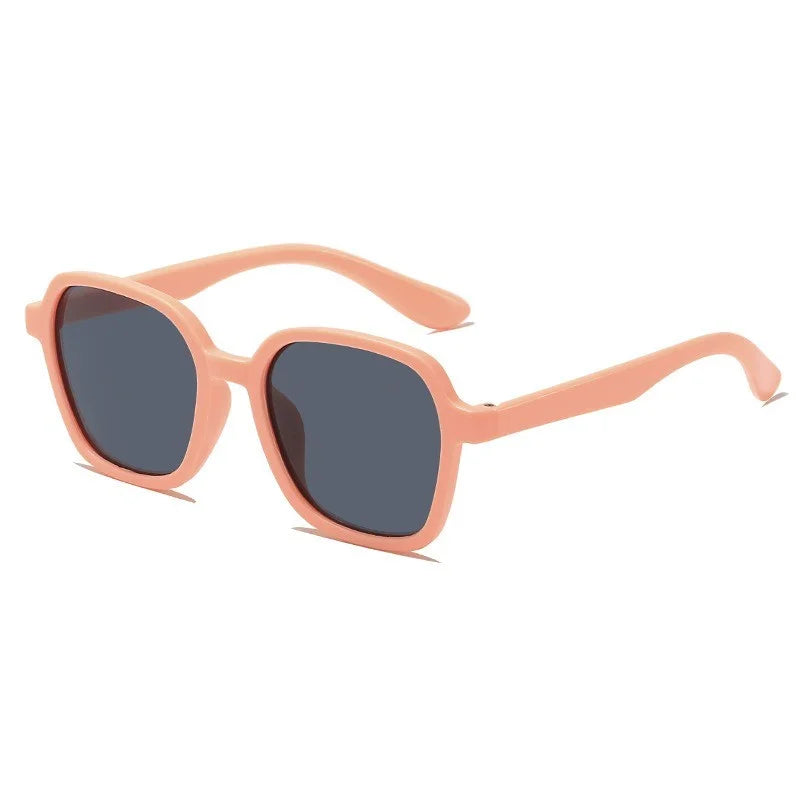 Korean Cute Children's Sunglasses 1-8 Years Old Beach Shading To Prevent Outside Children's Mirror Sunglasses Female