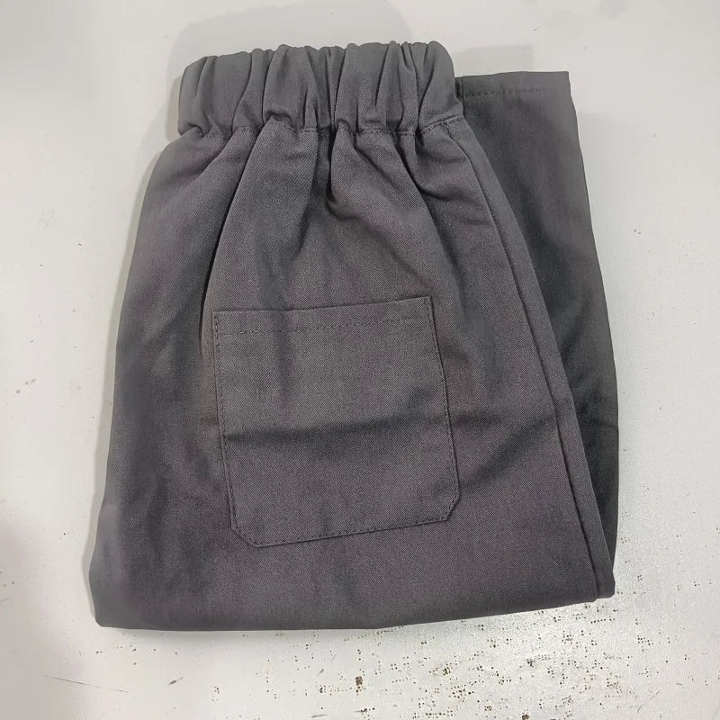 New Children Pants Spring Autumn Casual Sports Trousers Boys Girls Korean Solid Color Fashion Versatile Kids Baby Clothing Pants