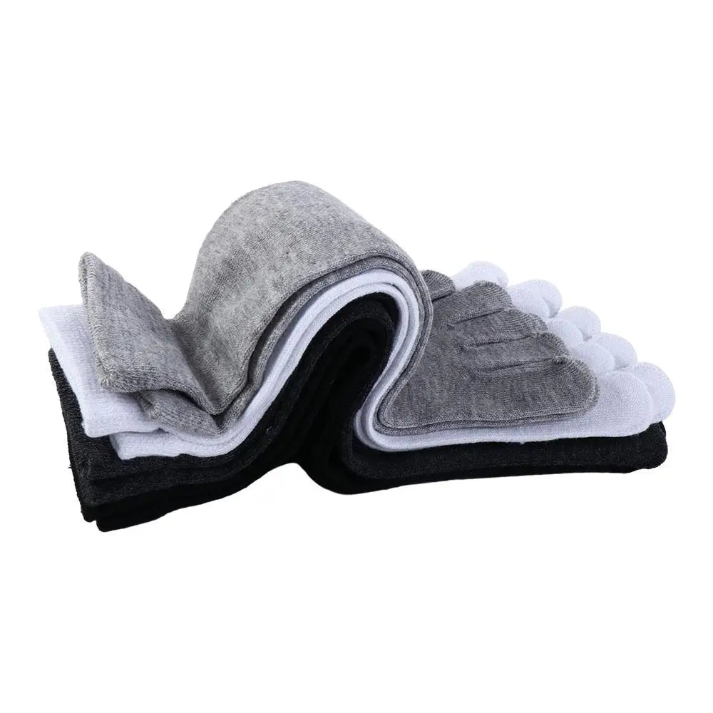 Men Short Socks Protect Ankle Sweat Absorption No Show Socks Five Fingers Socks Ankle Socks Men'S Split Toe Sock Toe Socks