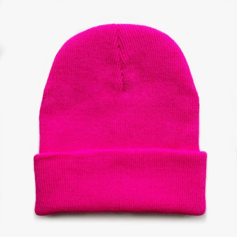 Winter Hats for Women Men Beanies Knitted Solid Cute Hat Girls Autumn Female Beanie Caps Warmer Bonnet Ladies Casual Cap