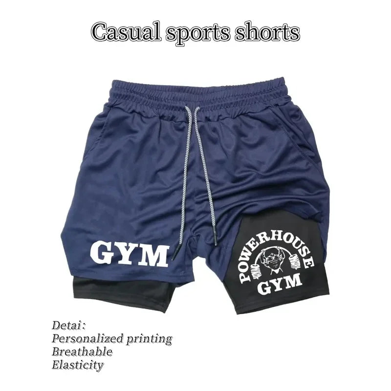 Men'S Casual Sports Shorts Breathable Quick-Dry Elastic Lightweight Comfortable for Running Outdoor Activities Outdoor Sports