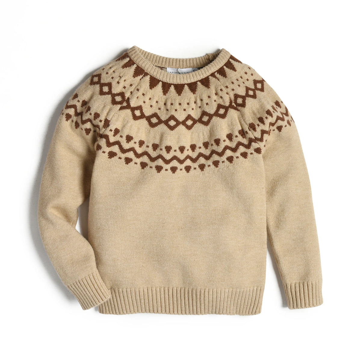 Kids Clothes Knitted Sweater O-Neck Girls Boys Baby Knitted Tops Children Brother Sister Holiday Clothing
